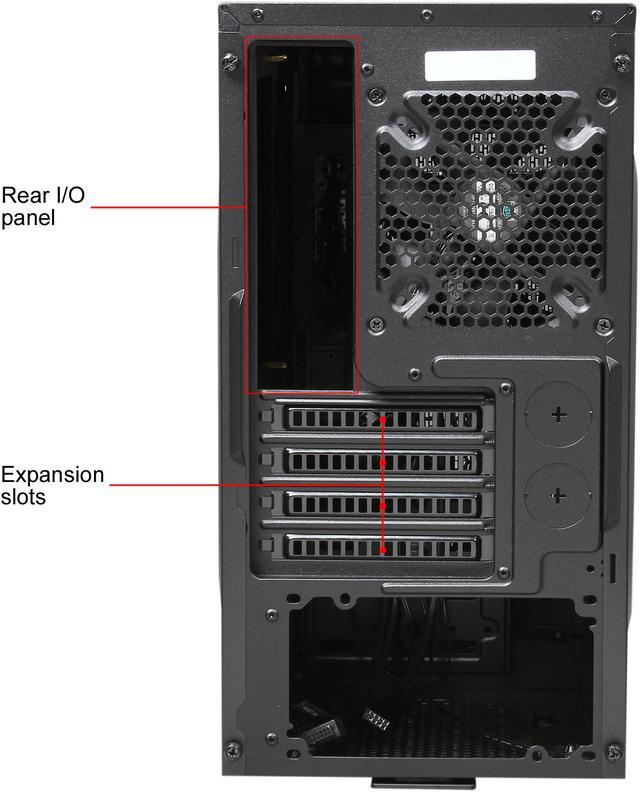 Alt view image 12 of 14 - Cooler Master N200 Micro-ATX Mini Tower with Front Mesh Ventilation, Minimal Design, 240mm Close-Loop AIO Support