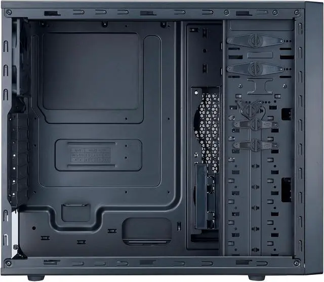 Alt view image 4 of 8 - Cooler Master N400 ATX Tower with Front Mesh Ventilation, Minimal Design, 240mm Close-Loop AIO Support
