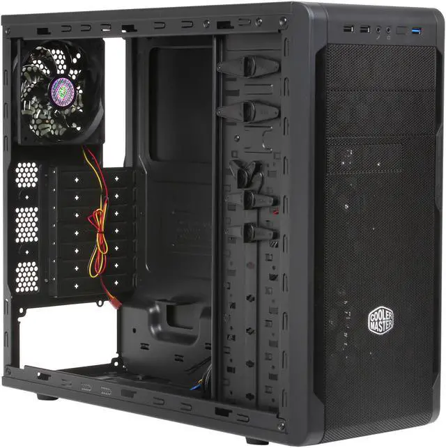 Alt view image 7 of 9 - Cooler Master N300 - Mid Tower Computer Case with Meshed Front Panel