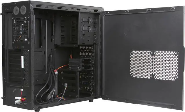 Alt view image 5 of 10 - Cooler Master N500 - Mid Tower Computer Case with Meshed Front Panel