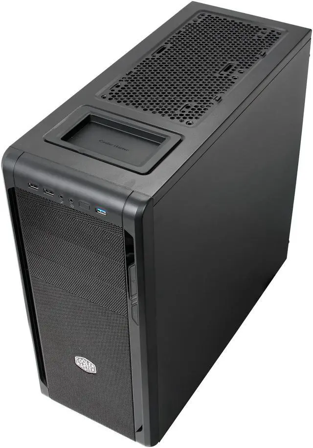 Alt view image 8 of 10 - Cooler Master N500 - Mid Tower Computer Case with Meshed Front Panel