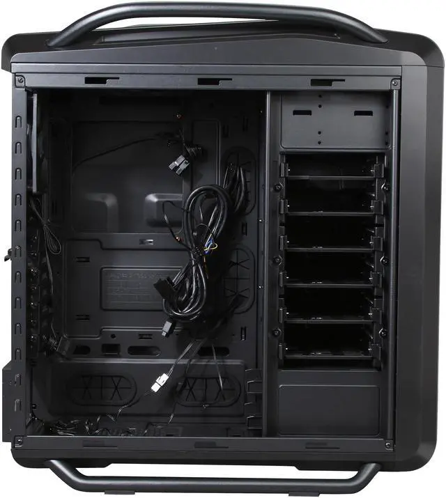 Alt view image 7 of 10 - Cooler Master Cosmos SE - Mid Tower Computer Case with High-End Water Cooling Support and Carrying Handles