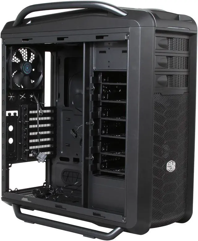 Alt view image 8 of 10 - Cooler Master Cosmos SE - Mid Tower Computer Case with High-End Water Cooling Support and Carrying Handles