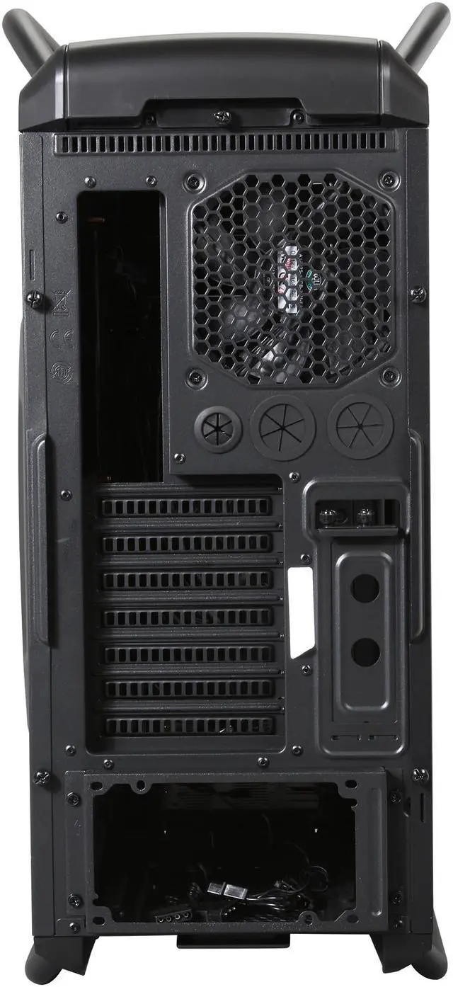 Alt view image 9 of 10 - Cooler Master Cosmos SE - Mid Tower Computer Case with High-End Water Cooling Support and Carrying Handles