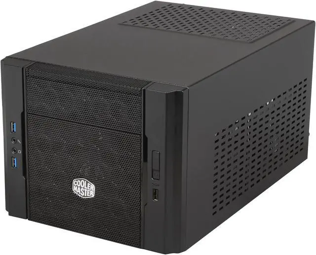 Alt view image 4 of 12 - Cooler Master Elite 130 - Mini-ITX Computer Case with Mesh Front Panel and Water Cooling Support