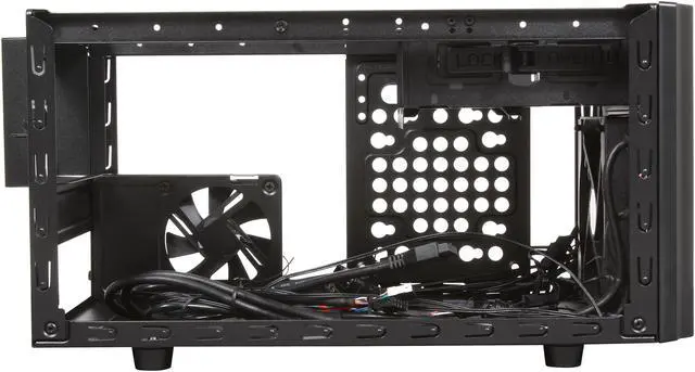 Alt view image 6 of 12 - Cooler Master Elite 130 - Mini-ITX Computer Case with Mesh Front Panel and Water Cooling Support