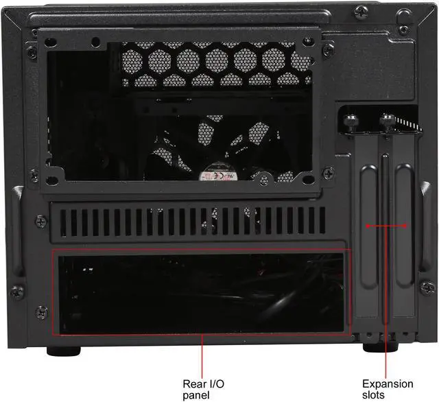 Alt view image 11 of 12 - Cooler Master Elite 130 - Mini-ITX Computer Case with Mesh Front Panel and Water Cooling Support