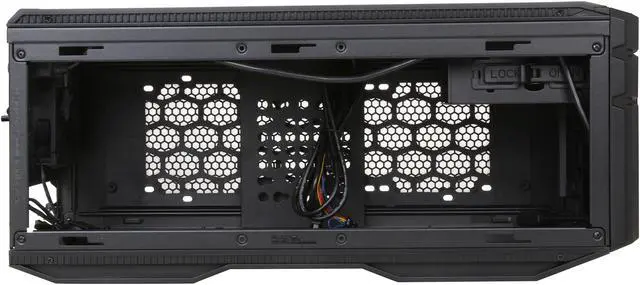 Alt view image 6 of 9 - Cooler Master HAF Stacker 915F Mini-ITX Computer Case - Supports Large CPU Air Coolers (Front PSU Mount)