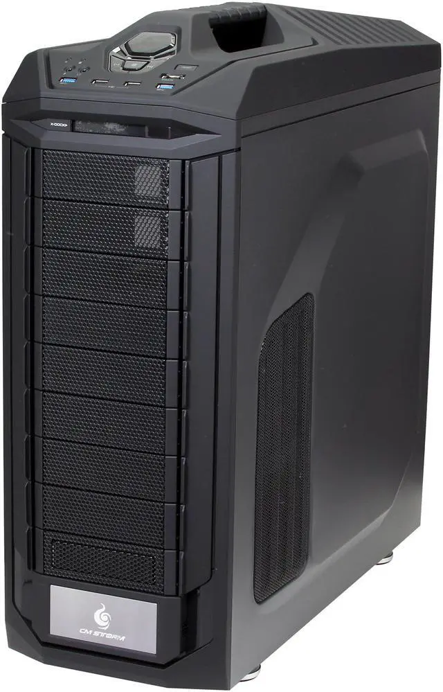 Alt view image 4 of 9 - CM Storm Trooper - Gaming Full Tower Computer Case with Handle and External 2.5" Drive Dock with Side Panel Window
