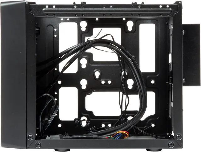 Alt view image 7 of 12 - COOLER MASTER Elite 110 RC-110-KKN2 Midnight Black Steel / Plastic Mini-ITX Tower Computer Case
