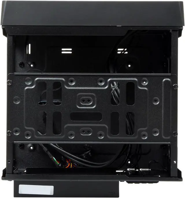Alt view image 8 of 12 - COOLER MASTER Elite 110 RC-110-KKN2 Midnight Black Steel / Plastic Mini-ITX Tower Computer Case