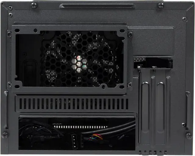 Alt view image 10 of 12 - COOLER MASTER Elite 110 RC-110-KKN2 Midnight Black Steel / Plastic Mini-ITX Tower Computer Case