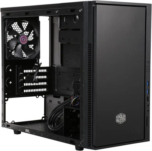 Alt view image 7 of 9 - Cooler Master Silencio 352 - Silent Micro ATX Computer Case with two fans, Sound Dampening Panels and Multiple Removable Air Filters