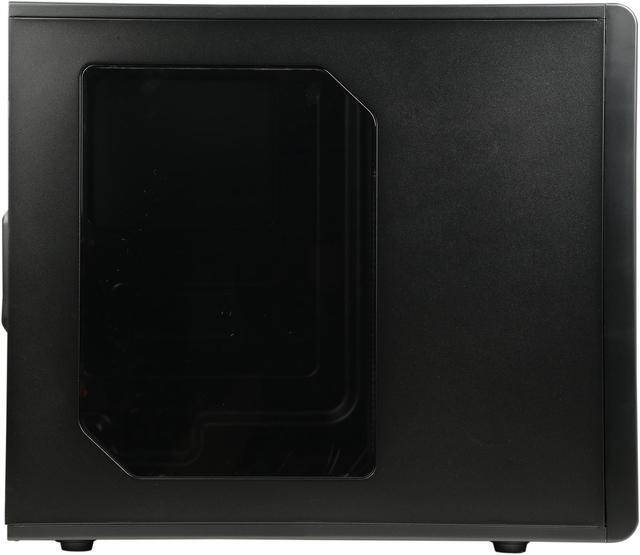 Alt view image 5 of 9 - Cooler Master N300 NSE-300-KWN1 Midnight Black Polymer, mesh front bezel ATX Mid Tower Computer Case Compatible with Standard ATX PS2 (not included) Power Supply