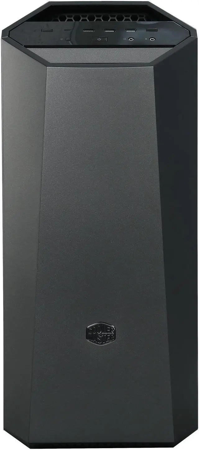 Alt view image 3 of 9 - MasterCase Maker 5 Mid-Tower Case with FreeForm Modular System, Upgraded I/O with 3.0 Type C, Magnetic LED Strip, Magnetic Paneling, Sound Supression, and Cooling Bracket by Cooler Master