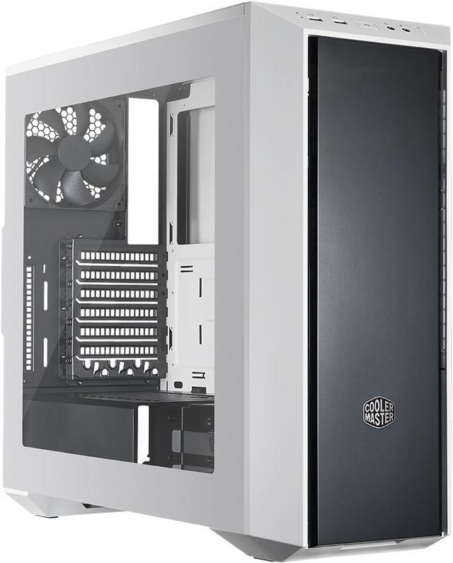 Main image of Cooler Master MasterBox 5 Black & White Mid-tower with Internal Configuration, 6 Routing Cut-outs, Support Up to E-ATX Motherboard, 9 SSD mount positions and 7 Expansion Slots