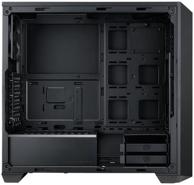 Alt view image 7 of 9 - Cooler Master MasterBox 5 Black Mid-tower with Internal Configuration, Six Routing Cut-outs, Nine SSD mount positions and Seven Expansion Slots