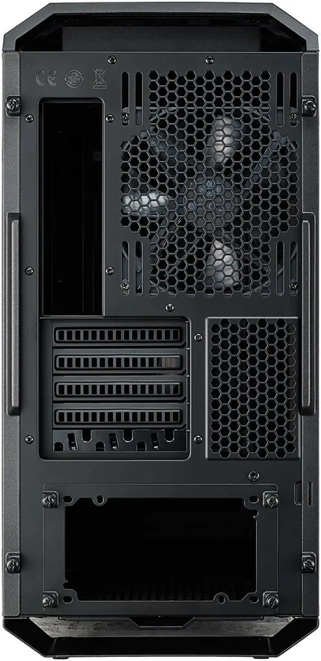 Alt view image 10 of 11 - MasterCase Pro 3 Micro-ATX with FreeForm Modular System, Sliding Clip-and-click Panel, Removable Dual Chamber, Dual GPU Support and Modular Cooling Brackets by Cooler Master