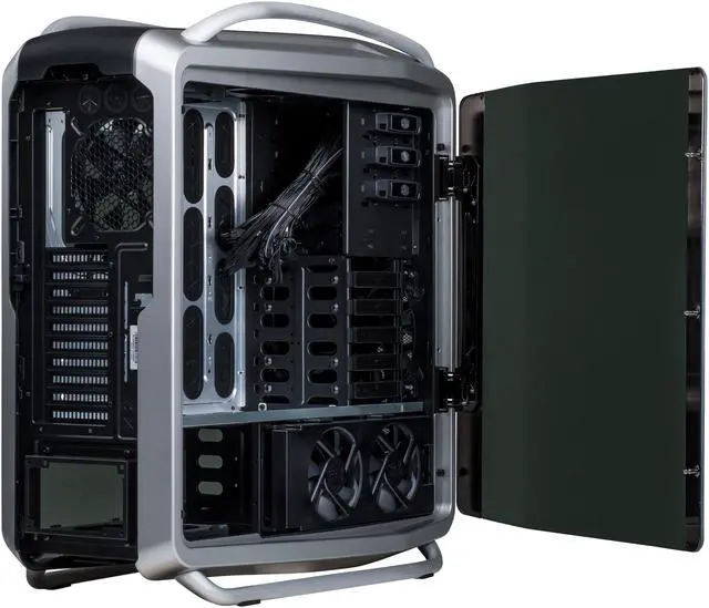 Alt view image 10 of 20 - Cooler Master COSMOS II 25th Anniversary Edition XL-ATX Full-Tower with Dual Curved Tempered Glass Side Panels