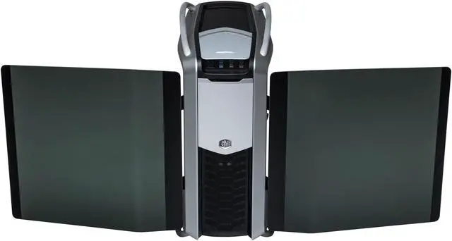Alt view image 16 of 20 - Cooler Master COSMOS II 25th Anniversary Edition XL-ATX Full-Tower with Dual Curved Tempered Glass Side Panels