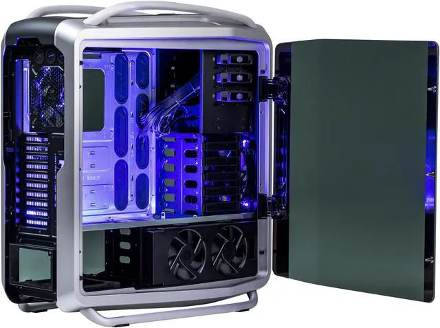 Alt view image 8 of 20 - Cooler Master COSMOS II 25th Anniversary Edition XL-ATX Full-Tower with Dual Curved Tempered Glass Side Panels