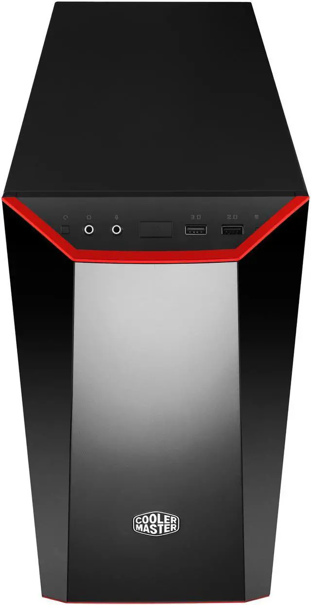 Alt view image 6 of 17 - Cooler Master MasterBox Lite 3.1 Micro-ATX Tower with Front Dark Mirror Panel, 3 Customize Color Trims & Transparent Acrylic Side Panel