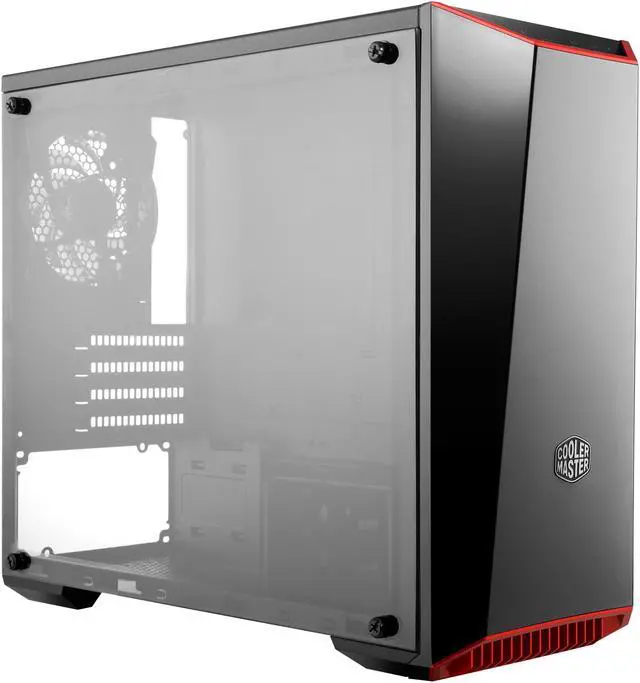 Alt view image 12 of 17 - Cooler Master MasterBox Lite 3.1 Micro-ATX Tower with Front Dark Mirror Panel, 3 Customize Color Trims & Transparent Acrylic Side Panel