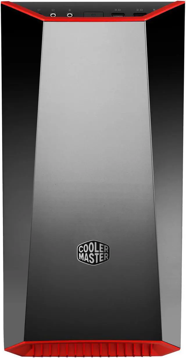 Alt view image 4 of 17 - Cooler Master MasterBox Lite 3.1 Micro-ATX Tower with Front Dark Mirror Panel, 3 Customize Color Trims & Transparent Acrylic Side Panel