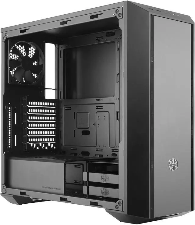 Alt view image 7 of 13 - Cooler Master MasterBox Pro 5 RGB ATX Mid-Tower w/ Front DarkMirror Panel, Tempered Glass Side Panel & 3 x 120mm RGB Fans w/1 to 3 Splitter Cable