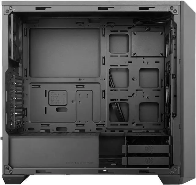 Alt view image 9 of 13 - Cooler Master MasterBox Pro 5 RGB ATX Mid-Tower w/ Front DarkMirror Panel, Tempered Glass Side Panel & 3 x 120mm RGB Fans w/1 to 3 Splitter Cable