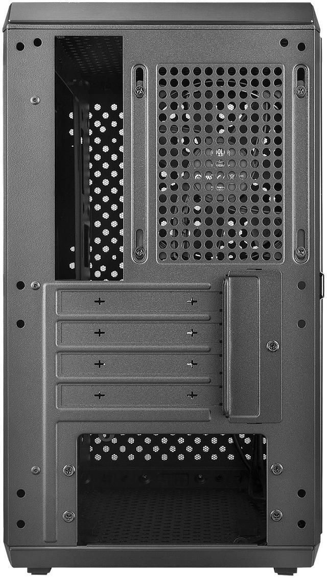 Alt view image 16 of 19 - Cooler Master MasterBox Q300L Micro ATX Tower w/ Magnetic Design Dust Filter, Transparent Acrylic Side Panel, Adjustable I/O & Fully Ventilated for Airflow, MCB-Q300L-KANN-S00