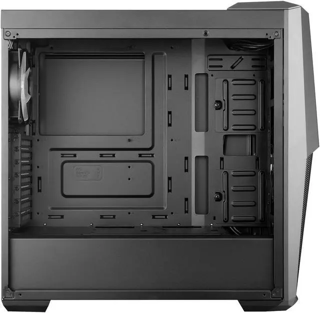 Alt view image 8 of 11 - Cooler Master MasterBox MB500 ATX Mid-Tower w/ Front Semi-Meshed Ventilation, Tempered Glass Side Panel & 3 x 120mm RGB Fans