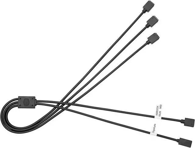 Alt view image 19 of 19 - Cooler Master MasterBox MB530P Black ATX Mid-Tower with Three Tempered Glass Panels, Front Side Mesh Intakes, Three 120mm ARGB Lighting Fans