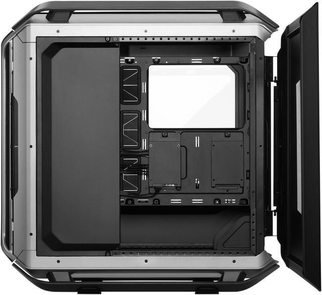 Alt view image 10 of 16 - Cooler Master COSMOS C700M with ARGB Lighting, Aluminum Panels, a Riser Cable, and Curved Tempered Glass