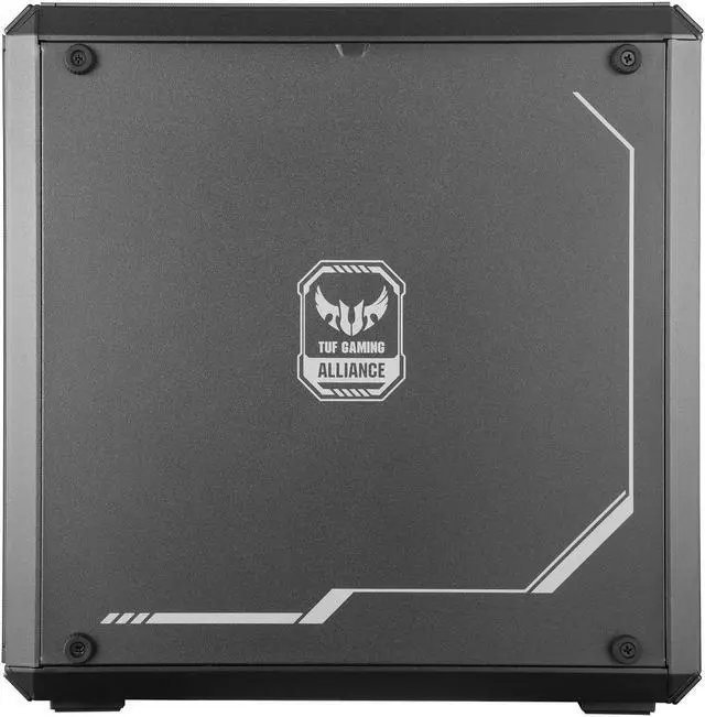 Alt view image 9 of 14 - Cooler Master MasterBox Q300L TUF Gaming Alliance Edition Micro ATX Tower w/ TUF Aesthetic Design, Transparent Acrylic Side Panel, Adjustable I/O & Fully Ventilated for Airflow