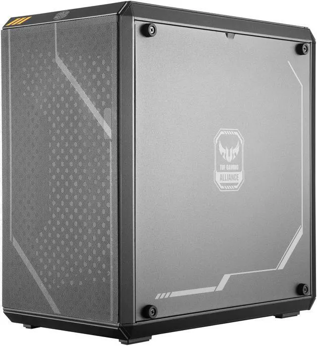 Alt view image 5 of 14 - Cooler Master MasterBox Q300L TUF Gaming Alliance Edition Micro ATX Tower w/ TUF Aesthetic Design, Transparent Acrylic Side Panel, Adjustable I/O & Fully Ventilated for Airflow