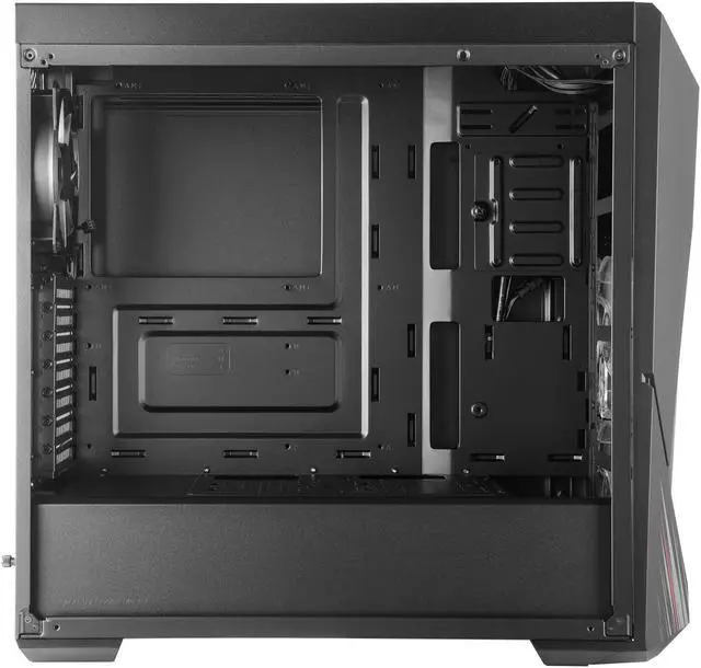 Alt view image 11 of 14 - Cooler Master MasterBox K500 Phantom Gaming Edition ATX Mid Tower w/ Phantom Aesthetic Design, Front Semi-Meshed Ventilation, Tempered Glass Side Panel, Front RGB Strips & 2 x 120mm RGB Fans