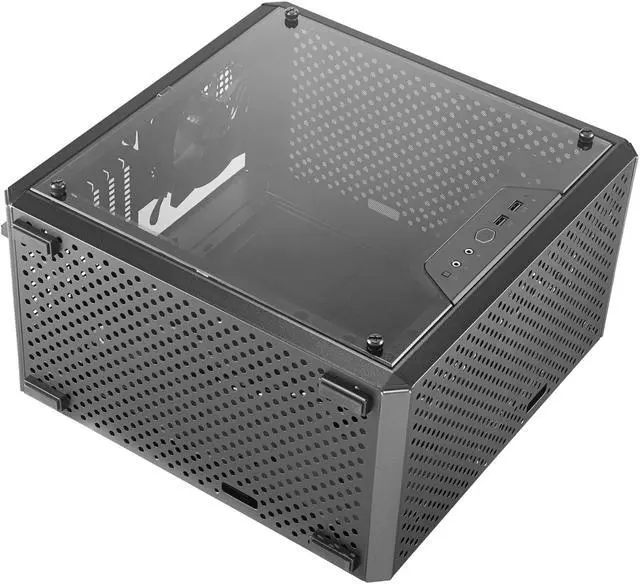Alt view image 15 of 20 - Cooler Master MasterBox Q500L Mid Tower w/ ATX MB Support, Magnetic Dust Filter, Transparent Acrylic Side Panel, Adjustable I/O & Fully Ventilated for Airflow