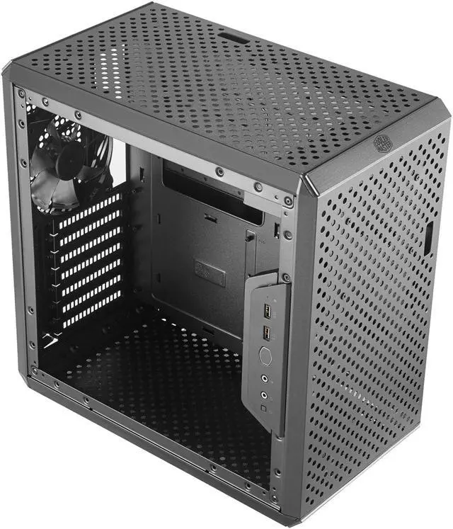 Alt view image 16 of 20 - Cooler Master MasterBox Q500L Mid Tower w/ ATX MB Support, Magnetic Dust Filter, Transparent Acrylic Side Panel, Adjustable I/O & Fully Ventilated for Airflow