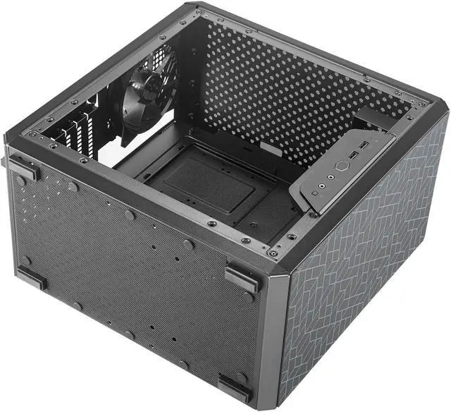 Alt view image 17 of 20 - Cooler Master MasterBox Q500L Mid Tower w/ ATX MB Support, Magnetic Dust Filter, Transparent Acrylic Side Panel, Adjustable I/O & Fully Ventilated for Airflow