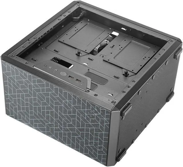 Alt view image 18 of 20 - Cooler Master MasterBox Q500L Mid Tower w/ ATX MB Support, Magnetic Dust Filter, Transparent Acrylic Side Panel, Adjustable I/O & Fully Ventilated for Airflow