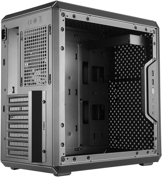 Alt view image 19 of 20 - Cooler Master MasterBox Q500L Mid Tower w/ ATX MB Support, Magnetic Dust Filter, Transparent Acrylic Side Panel, Adjustable I/O & Fully Ventilated for Airflow