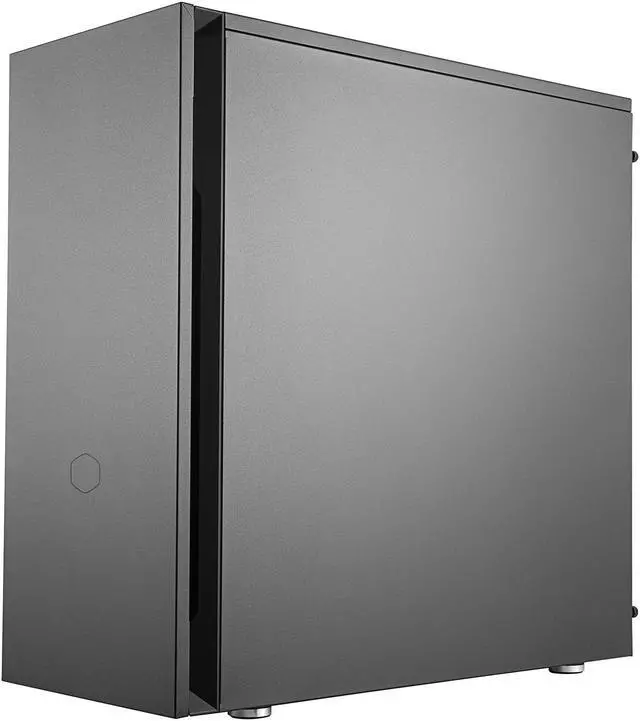 Alt view image 3 of 17 - Cooler Master Silencio S600 ATX Mid-Tower with Sound-Dampening Material, Tempered Glass Side Panel, Reversible Front Panel, SD Card Reader, and 2 x 120mm PWM Silencio FP Fans