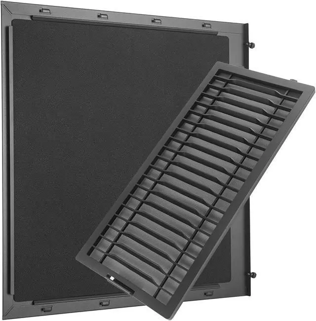 Alt view image 8 of 17 - Cooler Master Silencio S600 ATX Mid-Tower with Sound-Dampening Material, Tempered Glass Side Panel, Reversible Front Panel, SD Card Reader, and 2 x 120mm PWM Silencio FP Fans