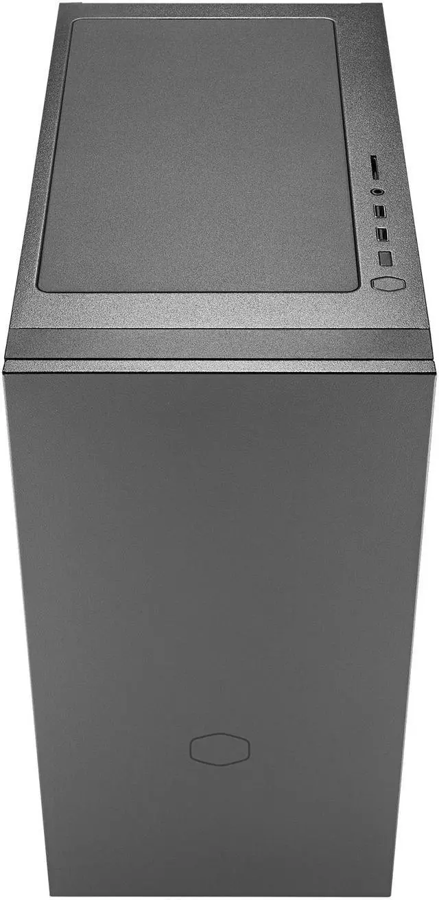 Alt view image 8 of 18 - Cooler Master Silencio S600 ATX Mid-Tower with Sound-Dampening Material, Sound-Dampened Solid Steel Side Panel, Reversible Front Panel, SD Card Reader, and 2 x 120mm PWM Silencio FP Fans