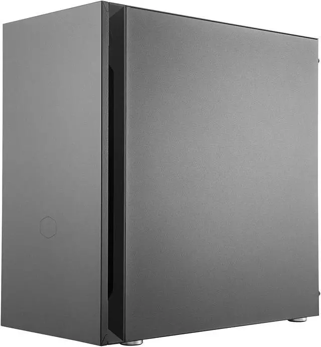 Alt view image 4 of 18 - Cooler Master Silencio S600 ATX Mid-Tower with Sound-Dampening Material, Sound-Dampened Solid Steel Side Panel, Reversible Front Panel, SD Card Reader, and 2 x 120mm PWM Silencio FP Fans