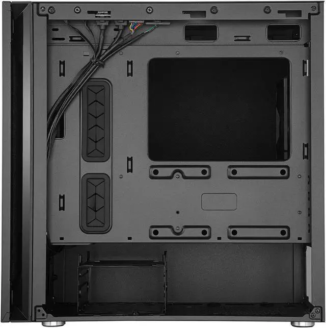 Alt view image 9 of 18 - Cooler Master Silencio S600 ATX Mid-Tower with Sound-Dampening Material, Sound-Dampened Solid Steel Side Panel, Reversible Front Panel, SD Card Reader, and 2 x 120mm PWM Silencio FP Fans
