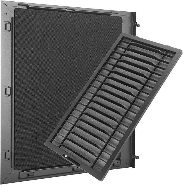 Alt view image 10 of 18 - Cooler Master Silencio S600 ATX Mid-Tower with Sound-Dampening Material, Sound-Dampened Solid Steel Side Panel, Reversible Front Panel, SD Card Reader, and 2 x 120mm PWM Silencio FP Fans