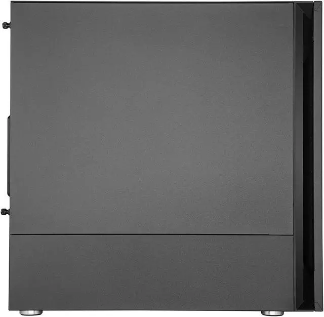 Alt view image 9 of 19 - Cooler Master Silencio S400 Micro-ATX Tower with Sound-Dampening Material, Sound-Dampened Solid Steel Side Panel, Reversible Front Panel, SD Card Reader, and 2 x 120mm PWM Silencio FP Fans