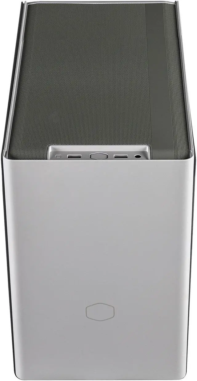 Alt view image 2 of 20 - Cooler Master MasterBox NR200P White SFF Small Form Factor Mini-ITX Case with Tempered glass or Vented Panel Option, PCI Riser Cable, Triple-slot GPU, Tool-Free and 360 Degree Accessibility